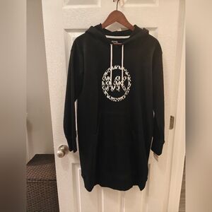 NWT Michael Kors hoodie Sweatshirt dress Logo Small